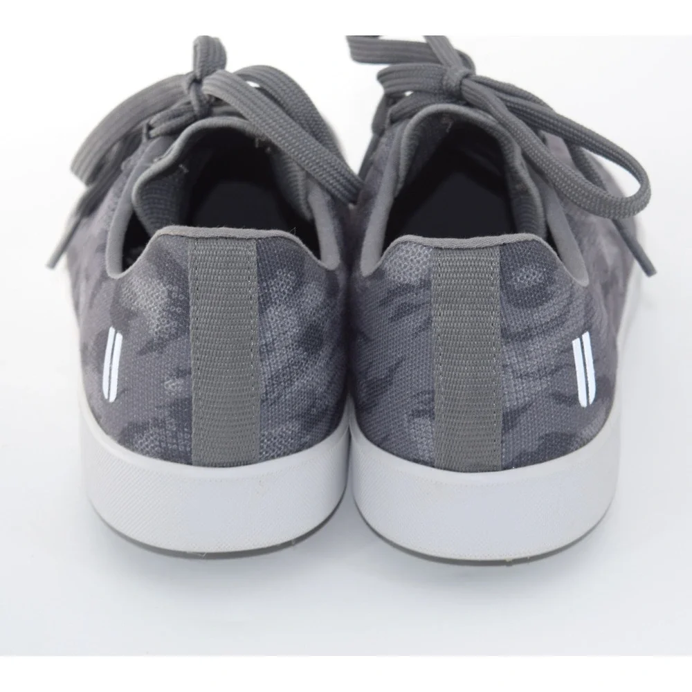 NOBULL Canvas Trainer Mens 11.5 Grey Tiger Camo Excellent Low Top Sneaker